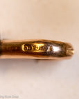 Victorian 9K Gold Albert Chain, Chester Hallmarked, Fetter Link, 41.36g