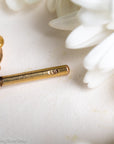 Antique Hallmarked 15ct Gold T-Bar Pendant for Watch Chain or Necklace Conversion