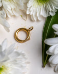 Antique French 18ct Gold Bolt Clasp with Eagle Hallmark