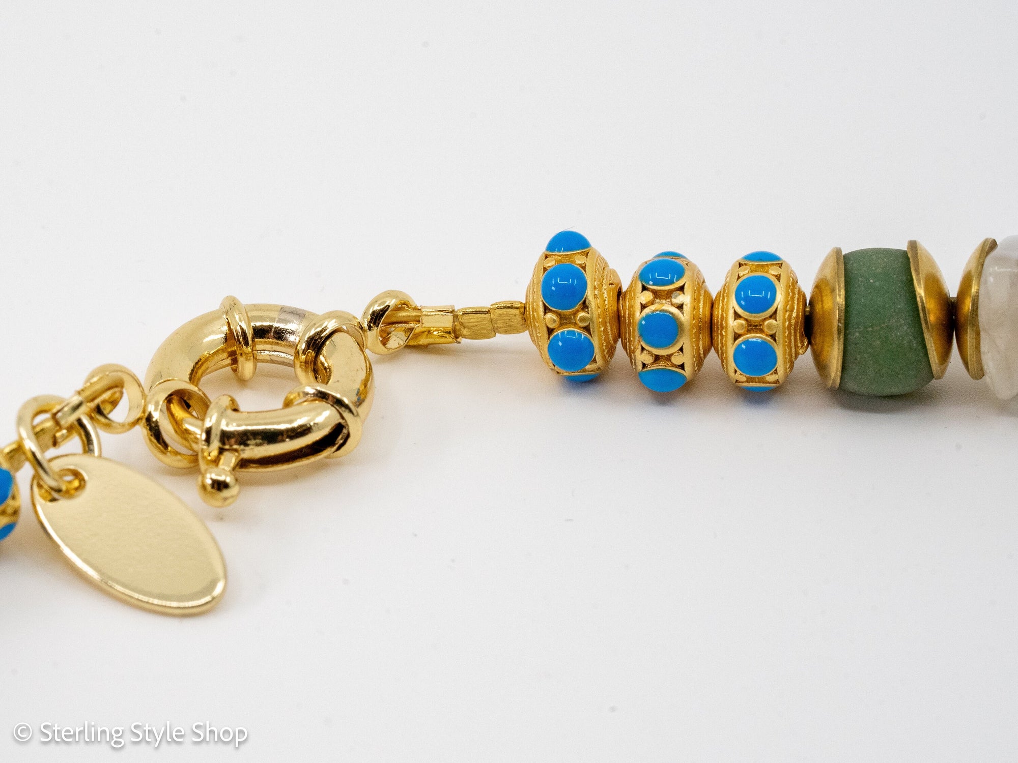 17&quot; multi bead necklace