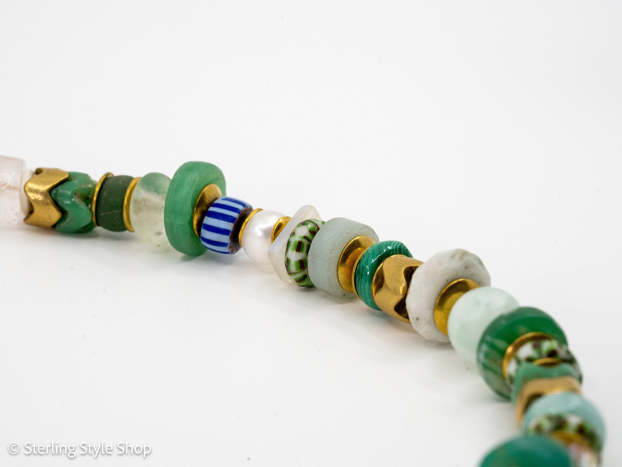 17&quot; multi bead necklace