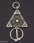 Silver Berber Fibula from Morocco