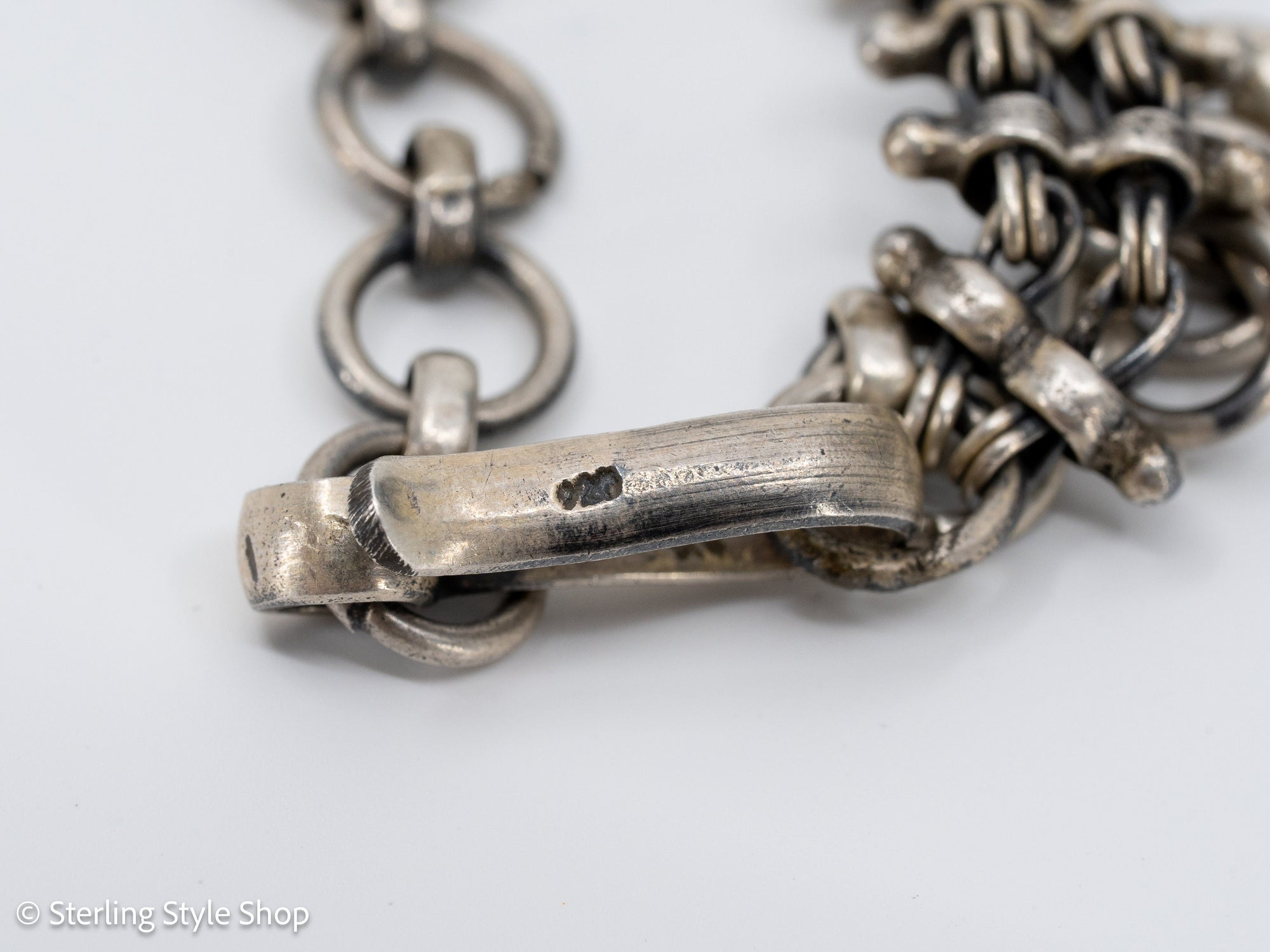 Vintage Silver Coin necklace from India